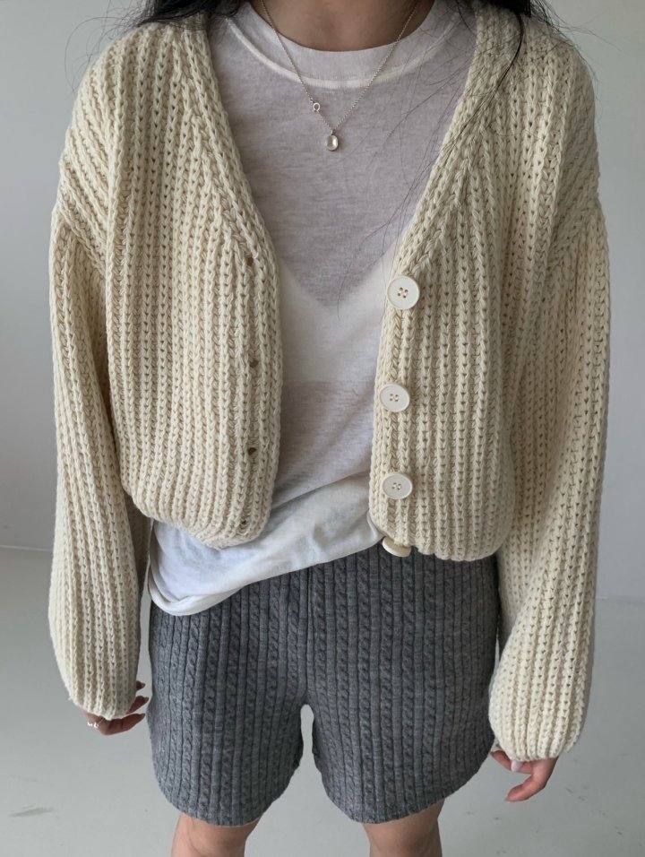 Via - Korean Women Fashion - #momslook - Knitty Short Pants - 5