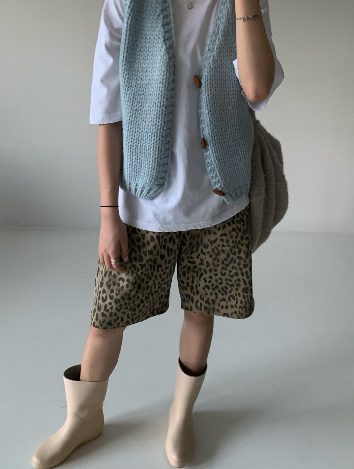 Via - Korean Women Fashion - #momslook - Pastel Vest - 5