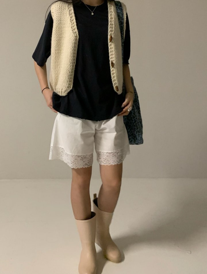 Via - Korean Women Fashion - #momslook - Pastel Vest - 6