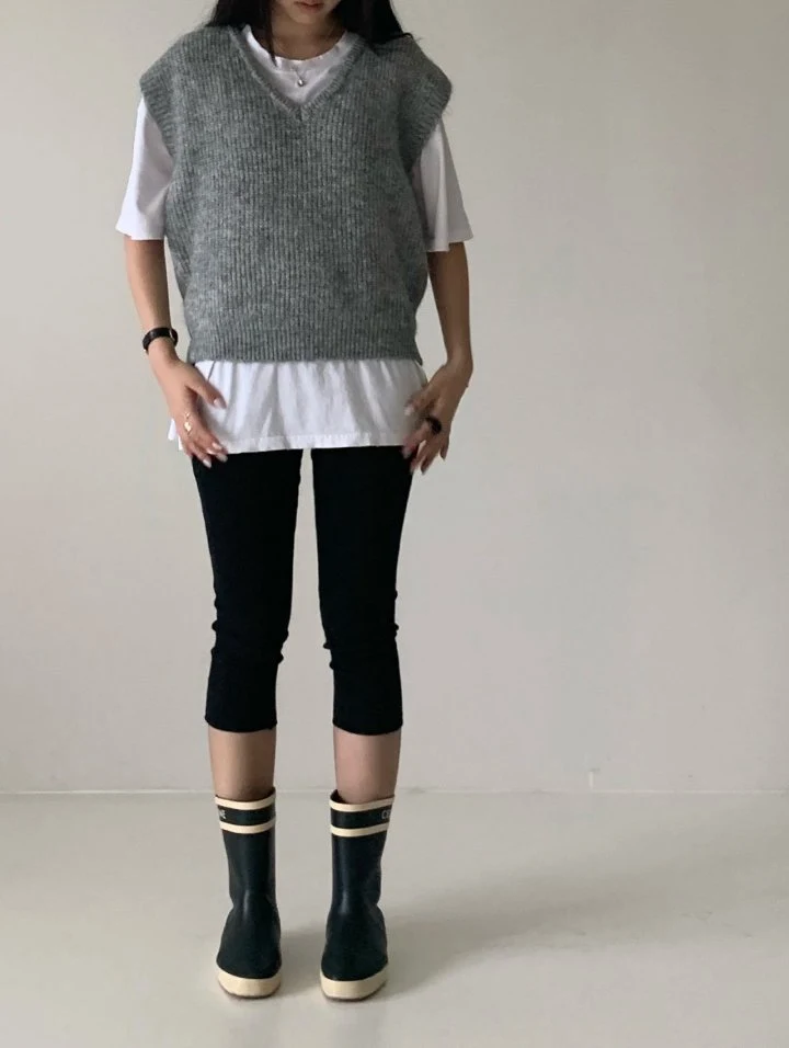 Via - Korean Women Fashion - #restrostyle - Day Vest - 2