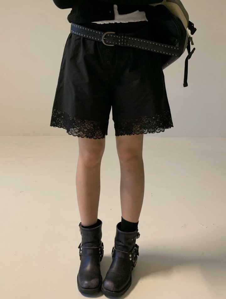 Via - Korean Women Fashion - #restrostyle - Layer Shorts