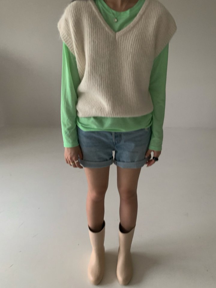 Via - Korean Women Fashion - #shopsmall - Day Vest - 2
