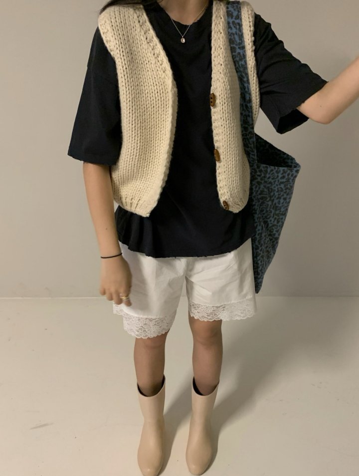 Via - Korean Women Fashion - #shopsmall - Pastel Vest