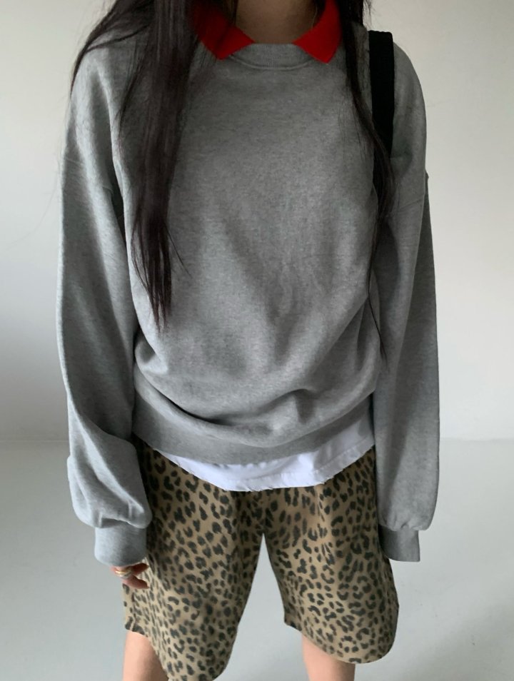 Via - Korean Women Fashion - #thatsdarling - Collar Sweatshirts - 7