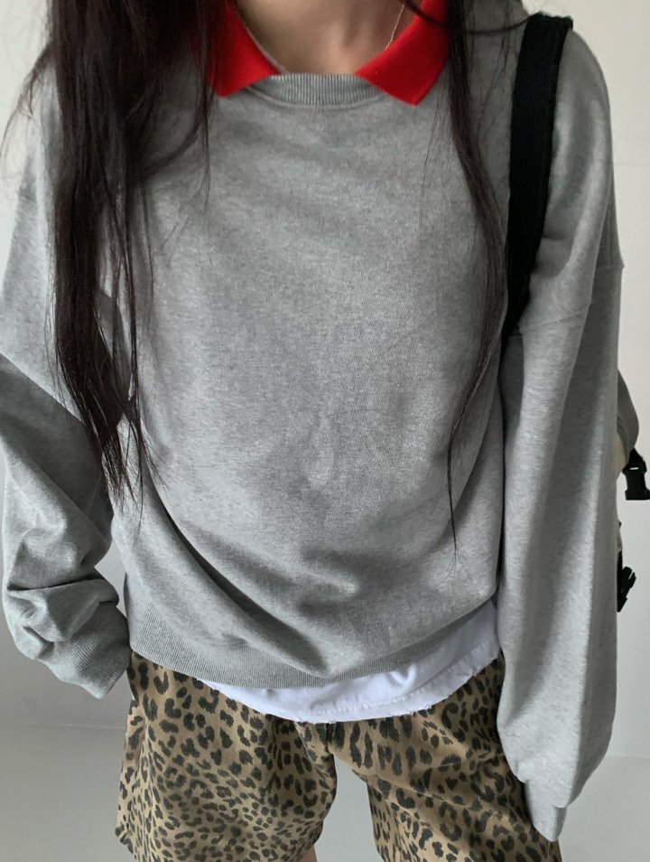 Via - Korean Women Fashion - #thelittlethings - Collar Sweatshirts - 8