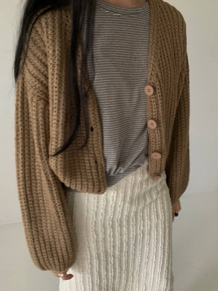 Via - Korean Women Fashion - #vintageinspired - Bale Cardigan - 9