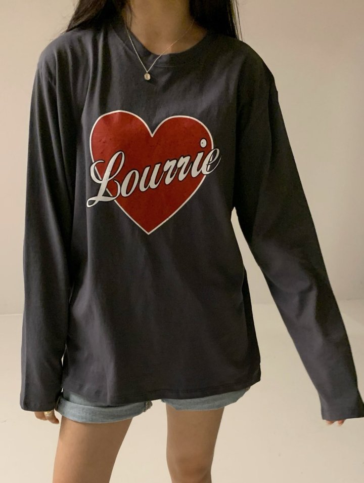 Via - Korean Women Fashion - #womensfashion - Lourrie Heart Tee - 2