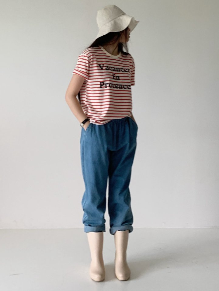 Via - Korean Women Fashion - #womensfashion - Denim Baggy Pants - 5