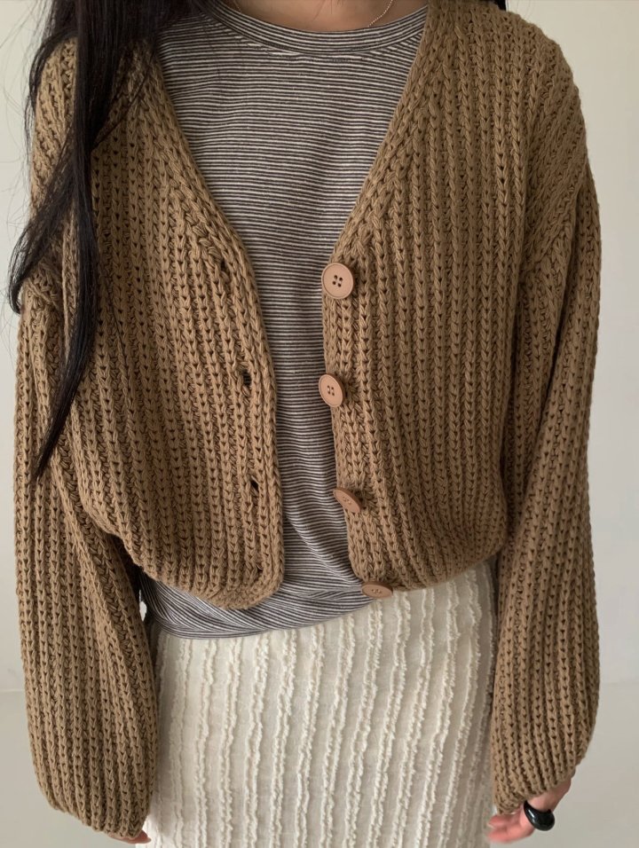 Via - Korean Women Fashion - #momslook - Bale Cardigan - 4