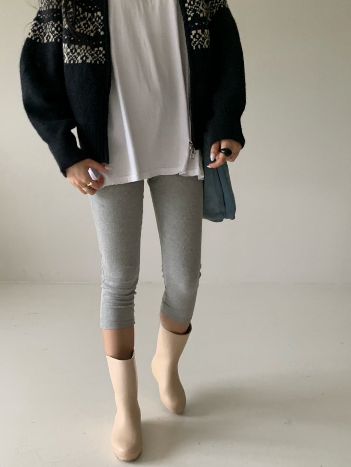 Via - Korean Women Fashion - #womensfashion - Midi Leggings - 6