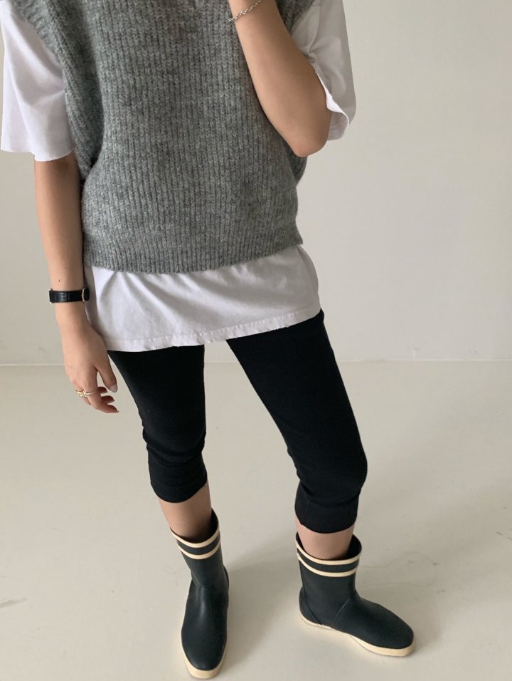 Via - Korean Women Fashion - #womensfashion - Midi Leggings - 9