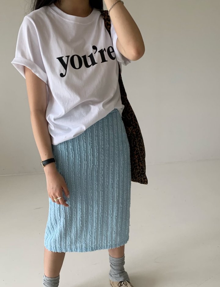 Via - Korean Women Fashion - #womensfashion - Youre Tee - 2