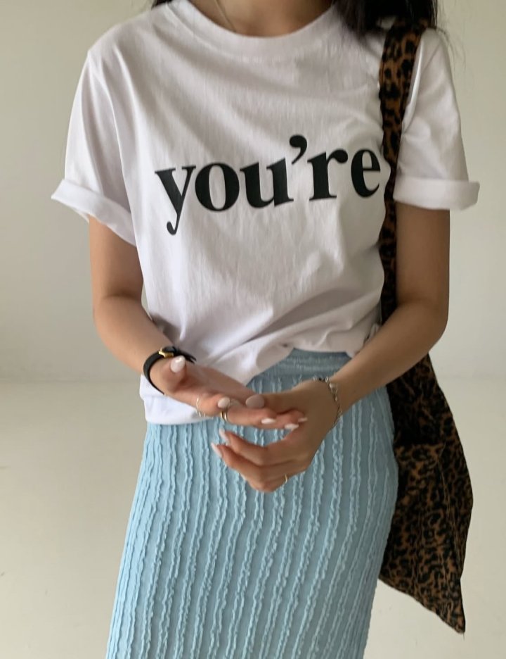 Via - Korean Women Fashion - #womensfashion - Youre Tee - 6