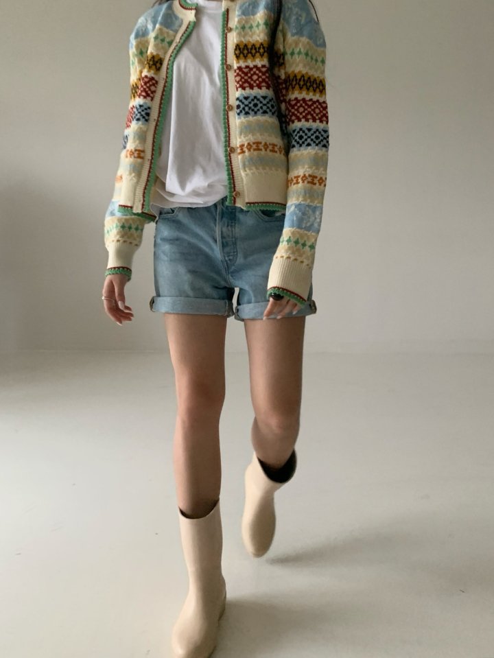 Via - Korean Women Fashion - #womensfashion - Argyle Cardigan - 6