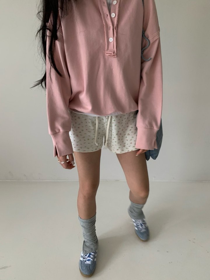 Via - Korean Women Fashion - #womensfashion - Button Pullover - 7