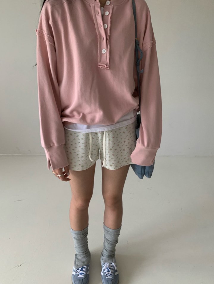 Via - Korean Women Fashion - #womensfashion - Button Pullover - 9