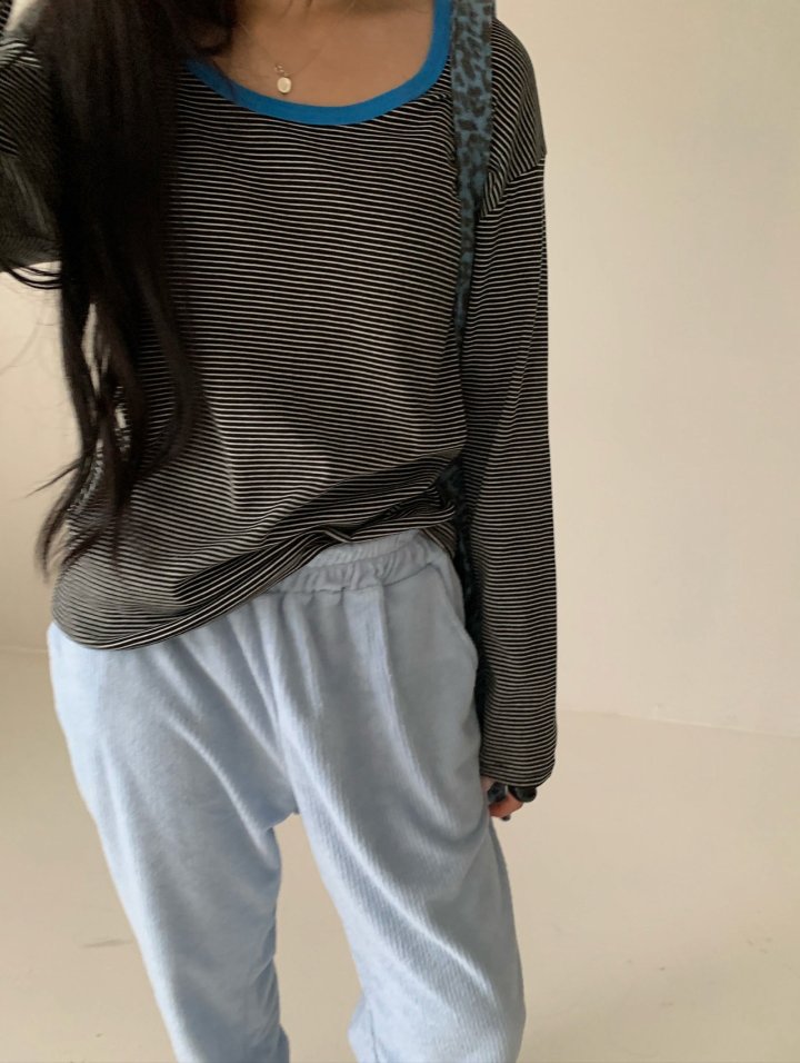 Via - Korean Women Fashion - #womensfashion - Muse Stripe Tee - 6