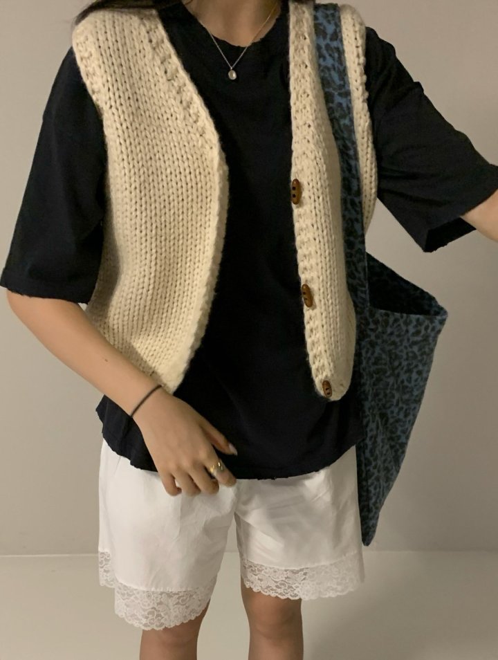 Via - Korean Women Fashion - #womensfashion - Pastel Vest - 9