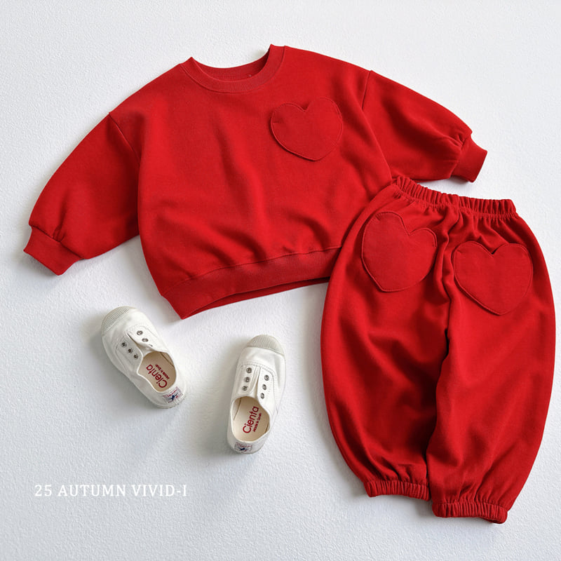 Vivid I - Korean Children Fashion - #Kfashion4kids - Heart Pocket Bloomers - 12