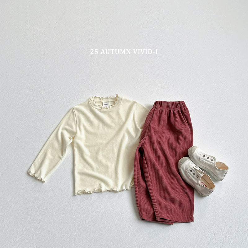 Vivid I - Korean Children Fashion - #Kfashion4kids - Soft Wave Tee - 10