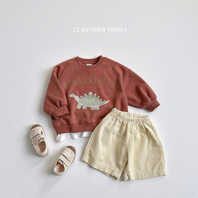 Vivid I - Korean Children Fashion - #Kfashion4kids - Corduroy Shorts - 5