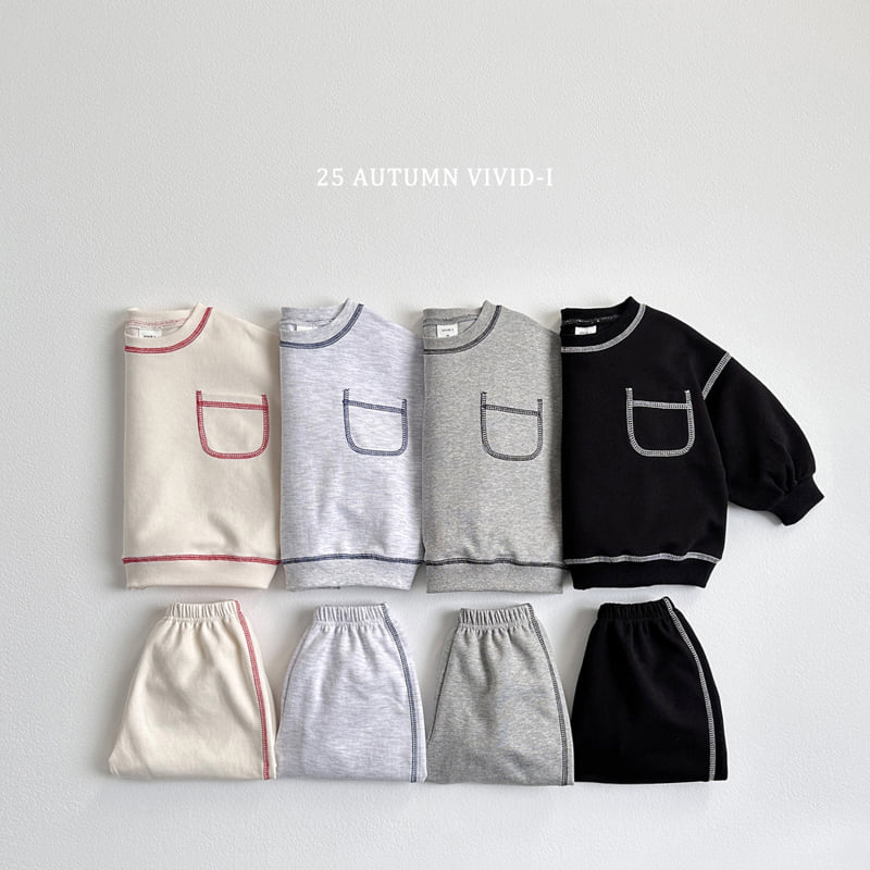 Vivid I - Korean Children Fashion - #Kfashion4kids - Guy Rope Set