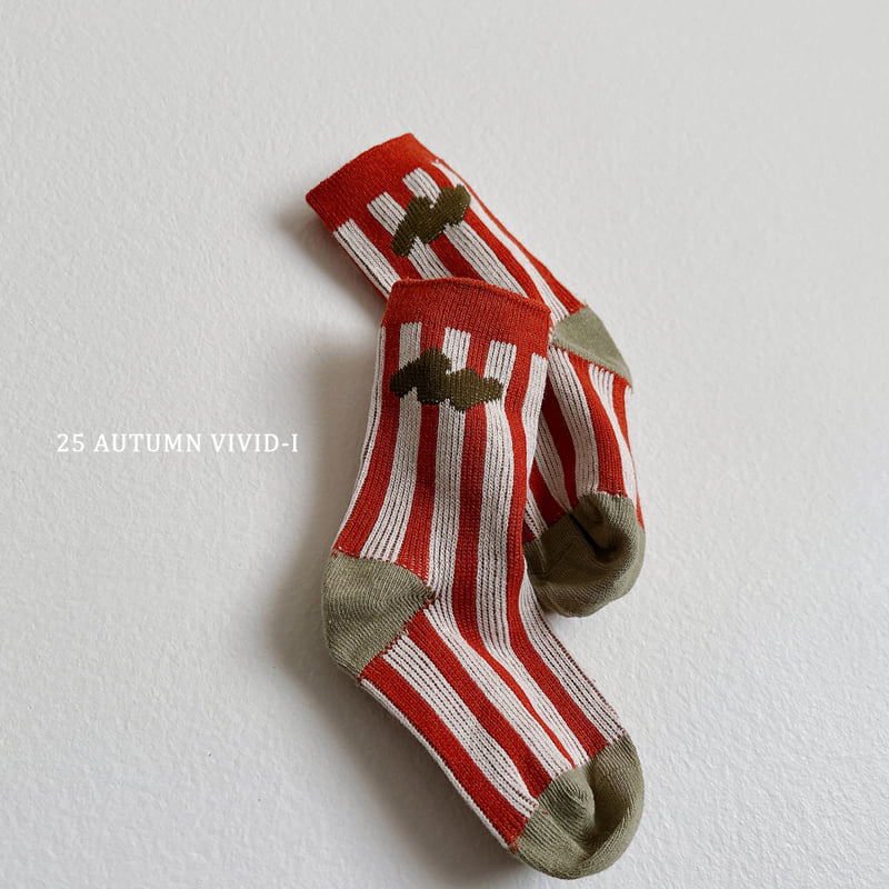 Vivid I - Korean Children Fashion - #Kfashion4kids - Pattern Socks Set - 9