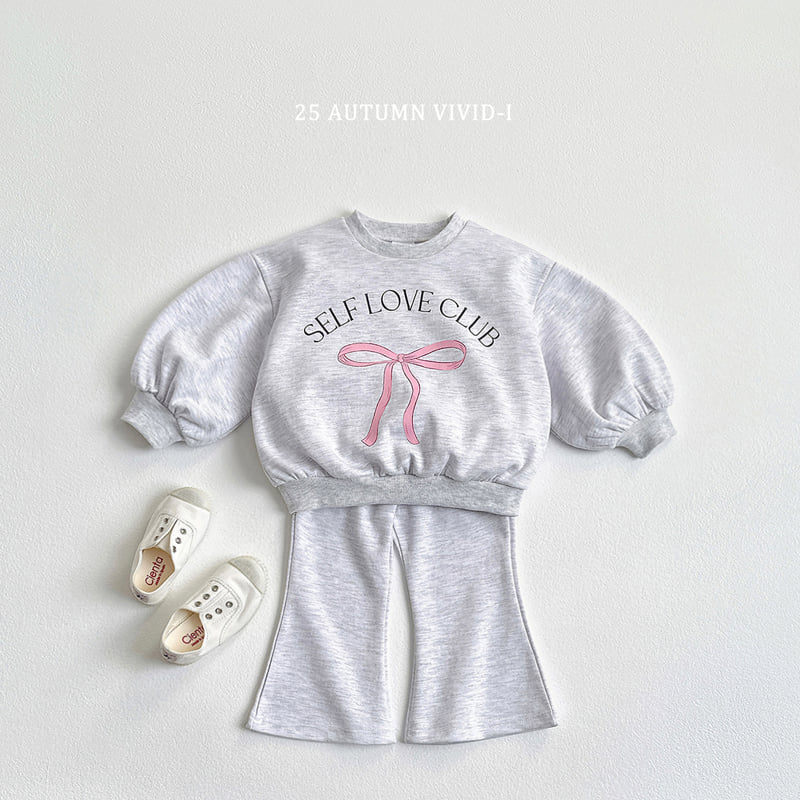 Vivid I - Korean Children Fashion - #Kfashion4kids - Fall Ribbon Bootcut Set - 5