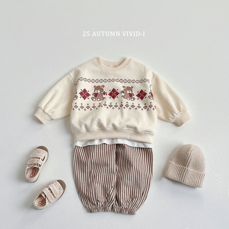 Vivid I - Korean Children Fashion - #Kfashion4kids - Nordic Sweatshirt - 12