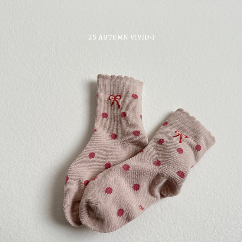 Vivid I - Korean Children Fashion - #Kfashion4kids - Ribbon Socks Set - 5
