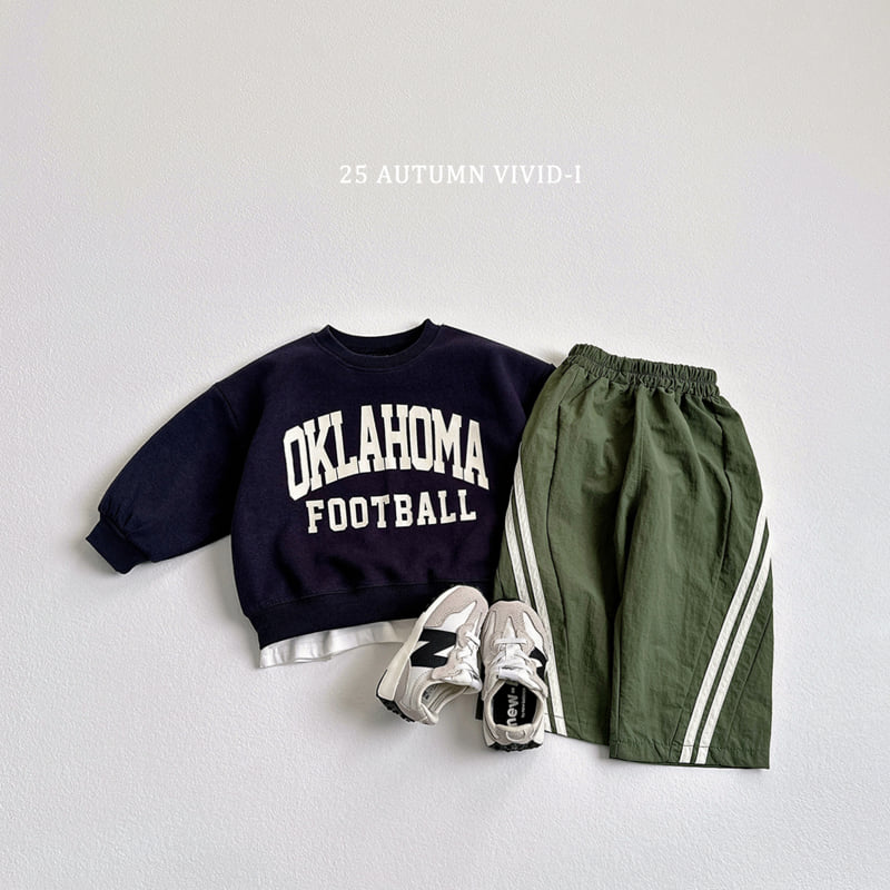 Vivid I - Korean Children Fashion - #Kfashion4kids - Rounded Track Pants - 11