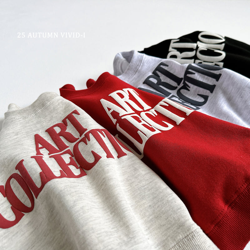 Vivid I - Korean Children Fashion - #Kfashion4kids - Art Embossed Sweatshirt - 3