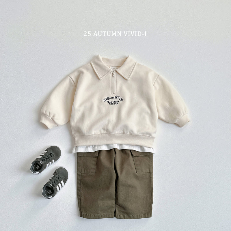 Vivid I - Korean Children Fashion - #stylishchildhood - Embroidery Anorak Sweatshirt - 4