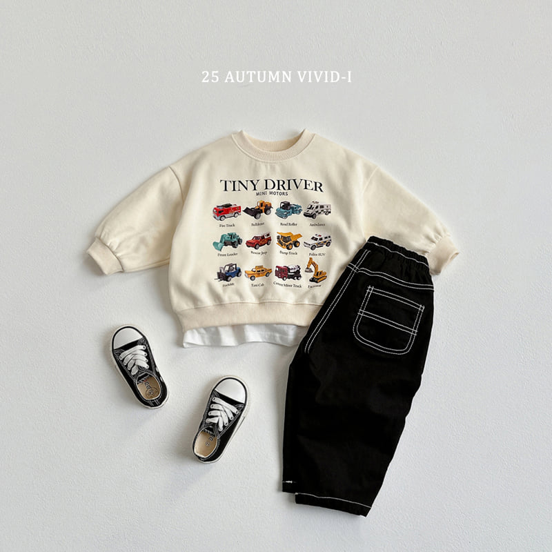 Vivid I - Korean Children Fashion - #childofig - Toy Car Sweatshirt - 11