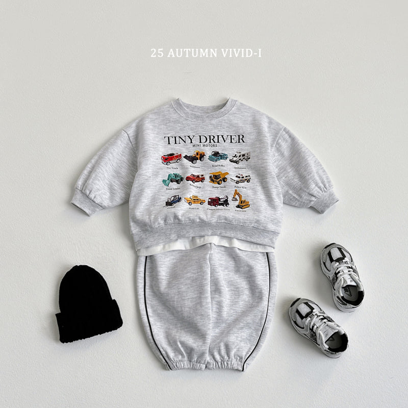 Vivid I - Korean Children Fashion - #childofig - Toy Car Sweatshirt - 12