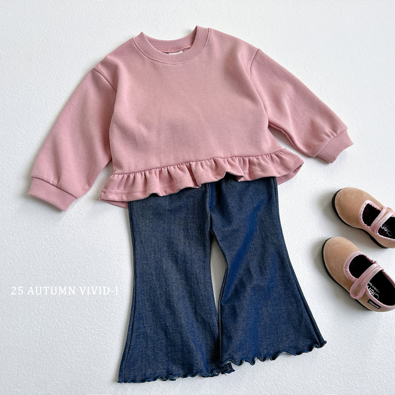 Vivid I - Korean Children Fashion - #childofig - Stretch Bootcut Pants - 10