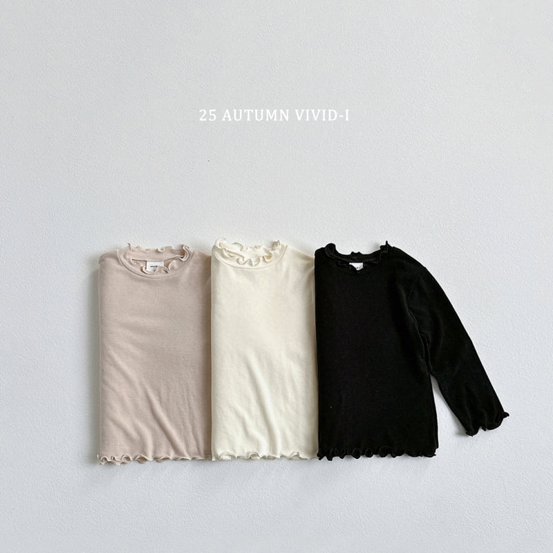Vivid I - Korean Children Fashion - #childofig - Soft Wave Tee
