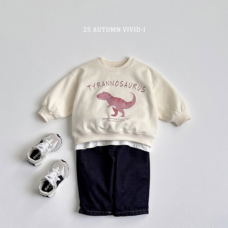 Vivid I - Korean Children Fashion - #childofig - Fall Jurassic Sweatshirt - 9