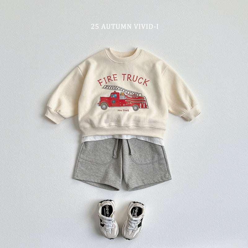 Vivid I - Korean Children Fashion - #childofig - Classic Car Sweatshirt - 8