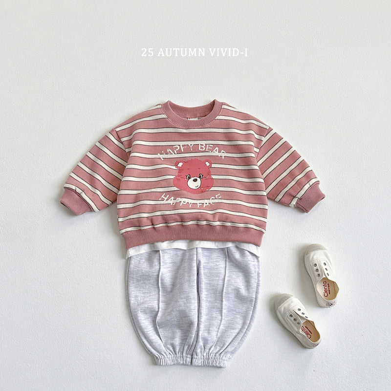 Vivid I - Korean Children Fashion - #childofig - Label Pintuck Jogger Pants - 10