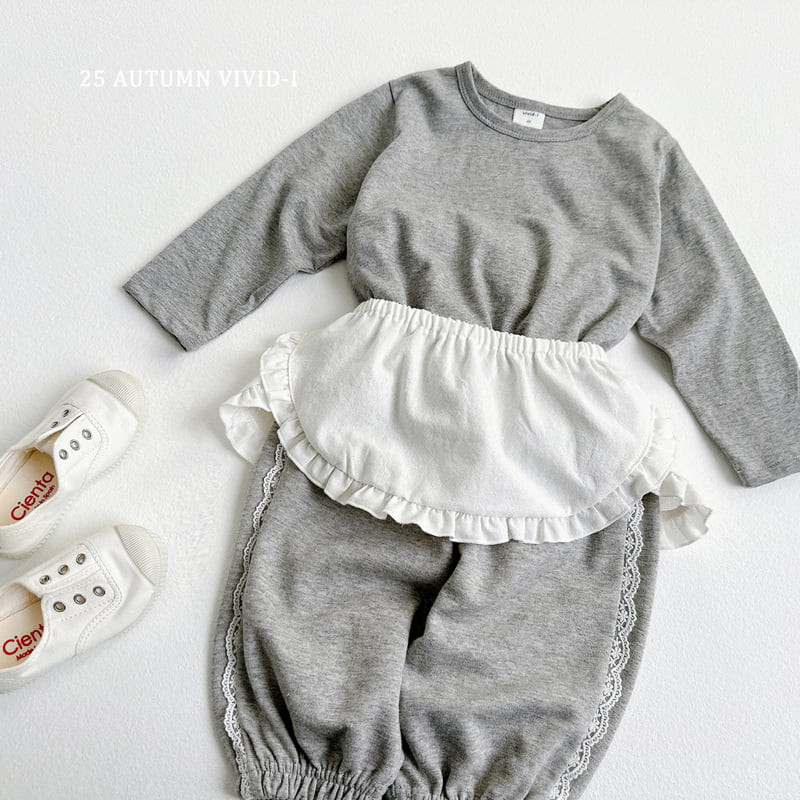 Vivid I - Korean Children Fashion - #childofig - Layered Apron - 11