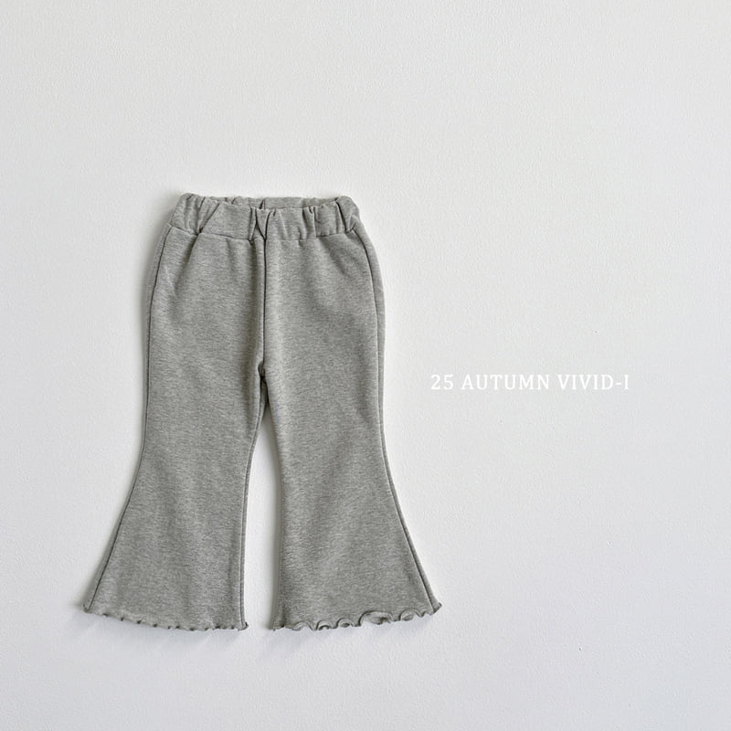Vivid I - Korean Children Fashion - #childofig - Wave Stretch Bootcut Pants - 7