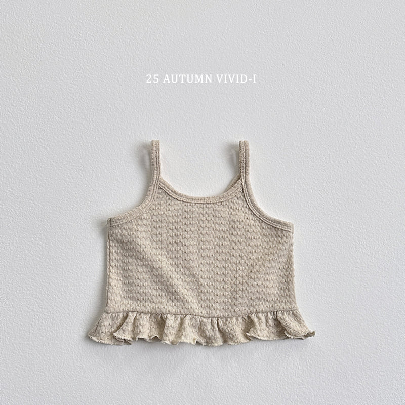 Vivid I - Korean Children Fashion - #childofig - Knit Frill Bustier - 5