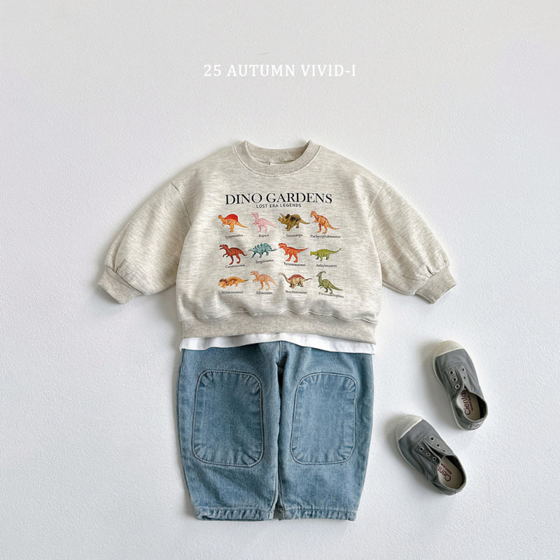 Vivid I - Korean Children Fashion - #childofig - Mini Dino Sweatshirt - 7