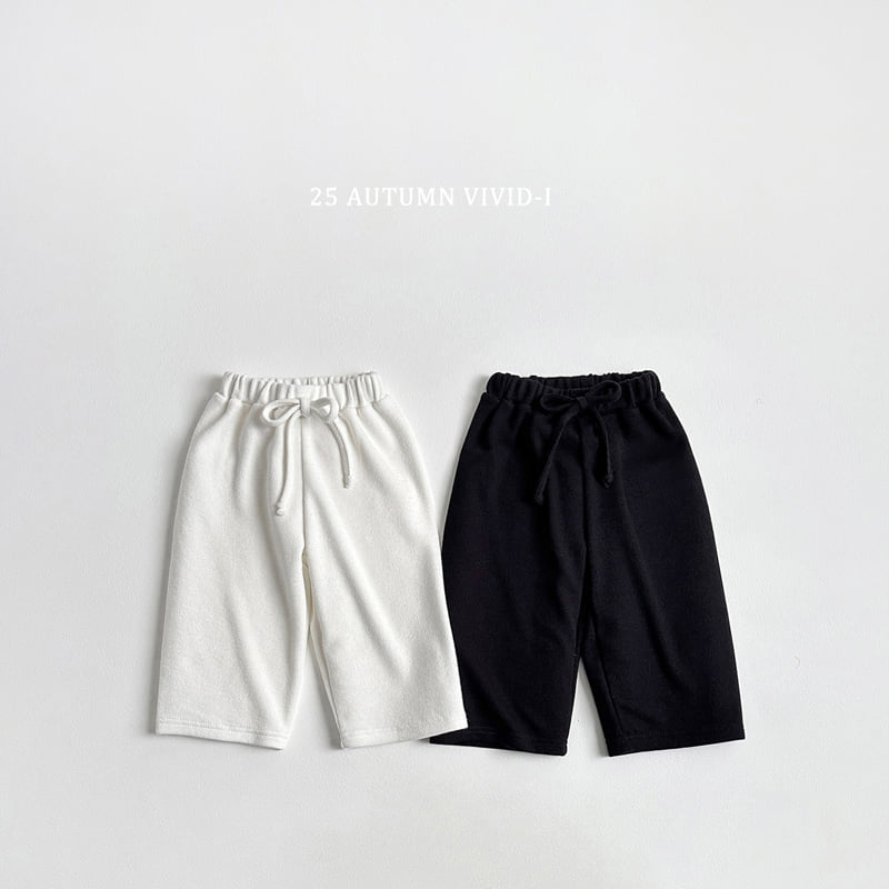 Vivid I - Korean Children Fashion - #childofig - Knit Wide Pants
