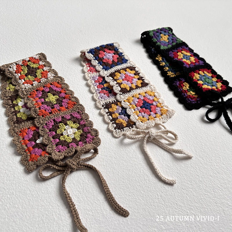 Vivid I - Korean Children Fashion - #childofig - Crochet Hairband - 2