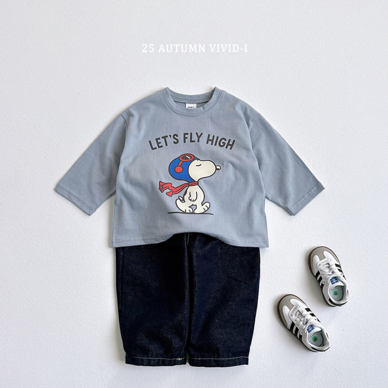 Vivid I - Korean Children Fashion - #childofig - Fly Dog Tee - 12