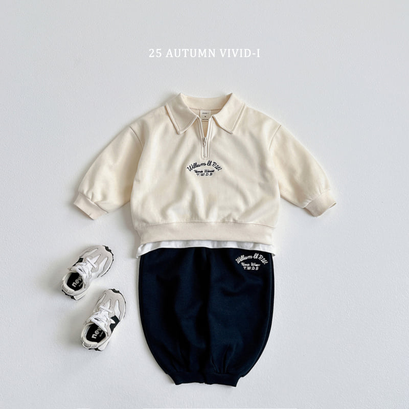 Vivid I - Korean Children Fashion - #childrensboutique - Embroidery Anorak Sweatshirt - 5