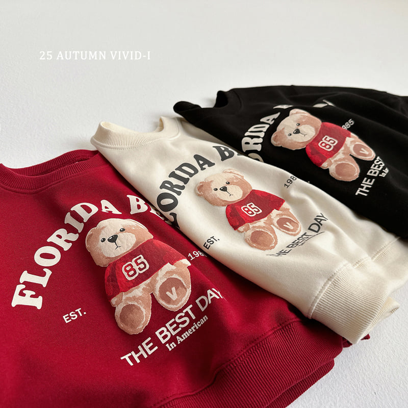 Vivid I - Korean Children Fashion - #childofig - Florida Embossed Sweatshirt - 4