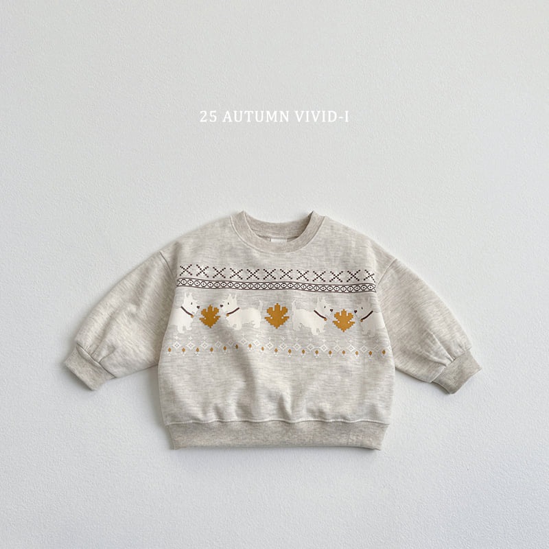 Vivid I - Korean Children Fashion - #childrensboutique - Nordic Sweatshirt - 5